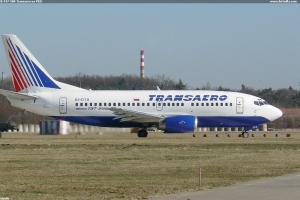 B-737-500 Transaero na PED