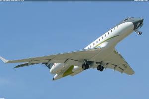 BD 700 Global 5000 start na PED