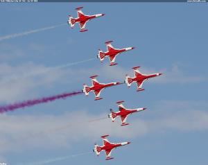 Turk Yildizlari (4x NF-5A+ 2x NF-5B)