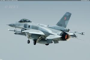 F-16C 4056 - 3./6. elt., 31. blot Krzesiny