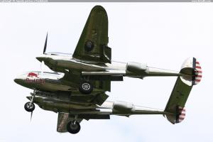 LightningP-38, legenda přistává v Pardubicích