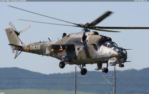 Mi-24V  0835, Tschechise Luftwaffe