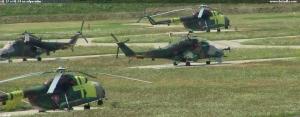 MI-17 a MI-24 na odpočinku