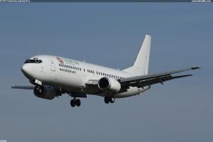 B-737 Tatarstan přistání Pce
