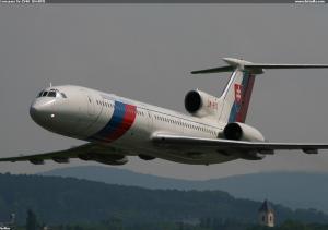 Low pass Tu-154M  OM-BYO
