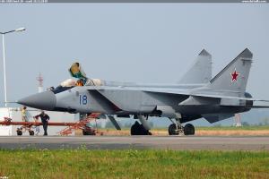 MiG-31BS bort 18 - crash 19.11.2010
