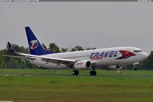 Boeing 737-86N * Travel Service Slovakia * OM-TVR