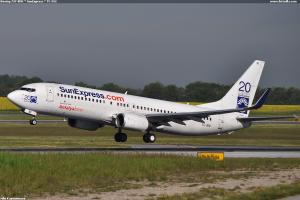 Boeing 737-8FH * SunExpress * TC-SNI