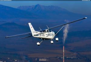 cessna nad Ruzomberkom