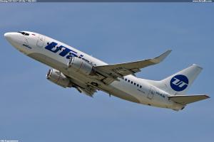 Boeing 737-524 * UT Air * VQ-BJM