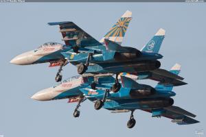 2x Su-27 Russkie Vityazi