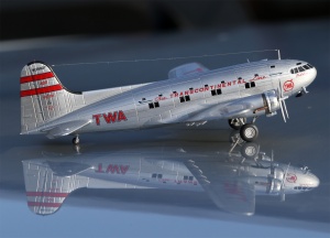 BOEING 307 STRATOLINER 1:144 RODEN