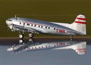 BOEING 307 STRATOLINER 1:144 RODEN